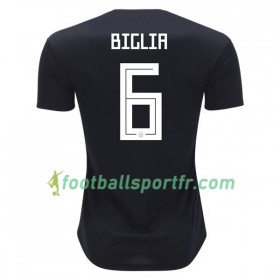 Tenue Argentine Biglia 6 Exterieur Coupe du monde 2018 Maillot de Foot